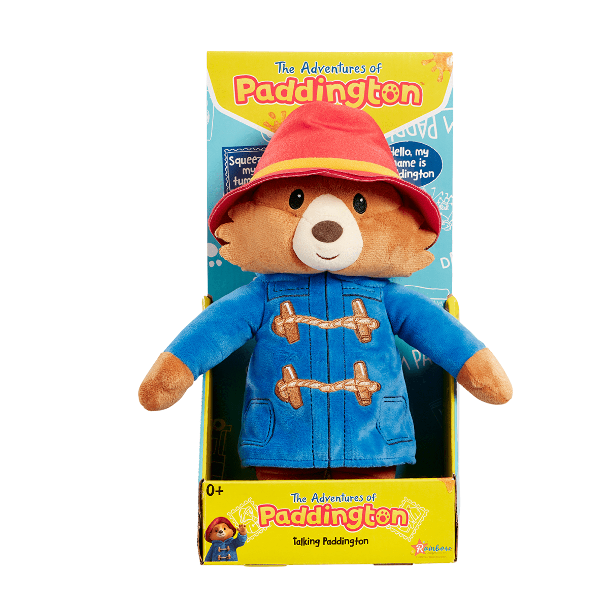 Paddington TV Bear Talking Soft Toy Teddy for Babies and Toddlers 25cm
