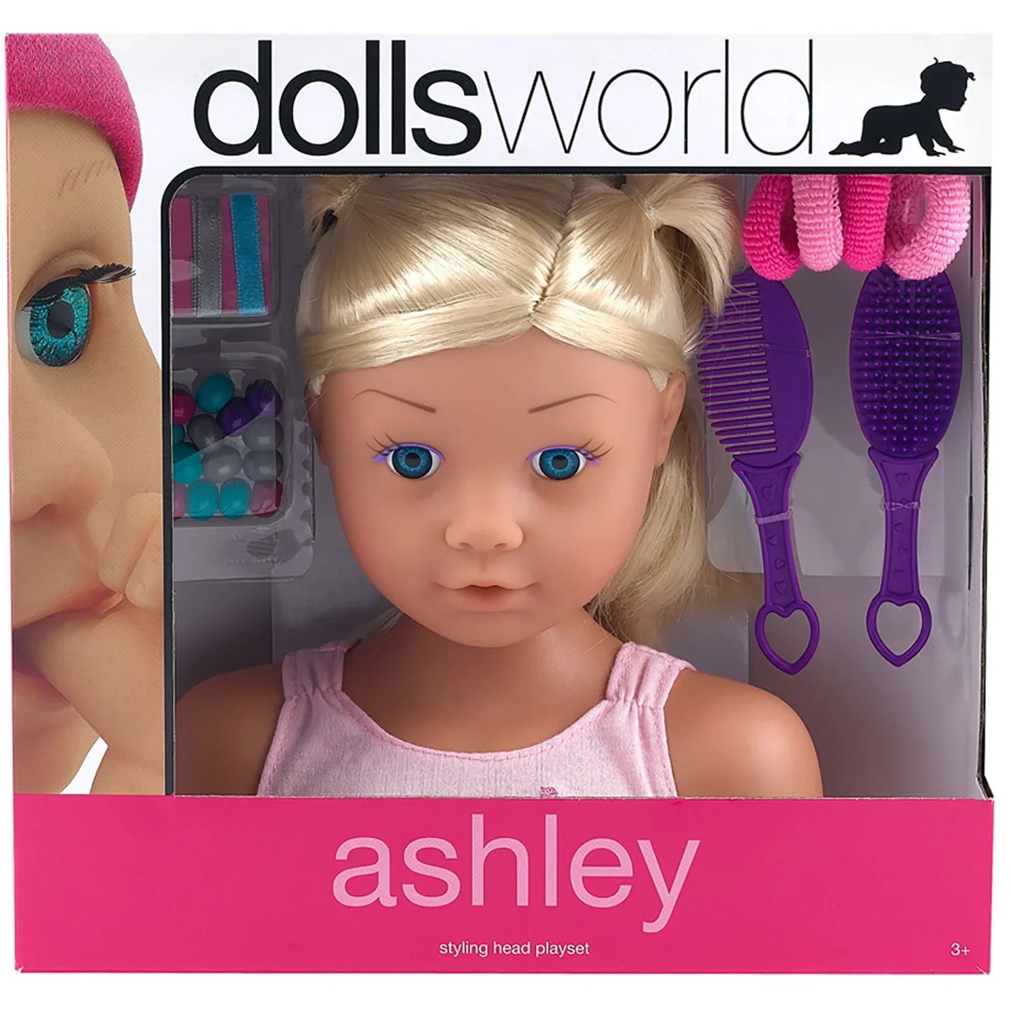 Dollsworld Ashley Styling Head