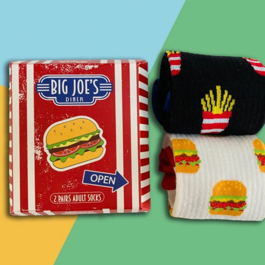 Boxt Socks Unisex Burger 2 pcs