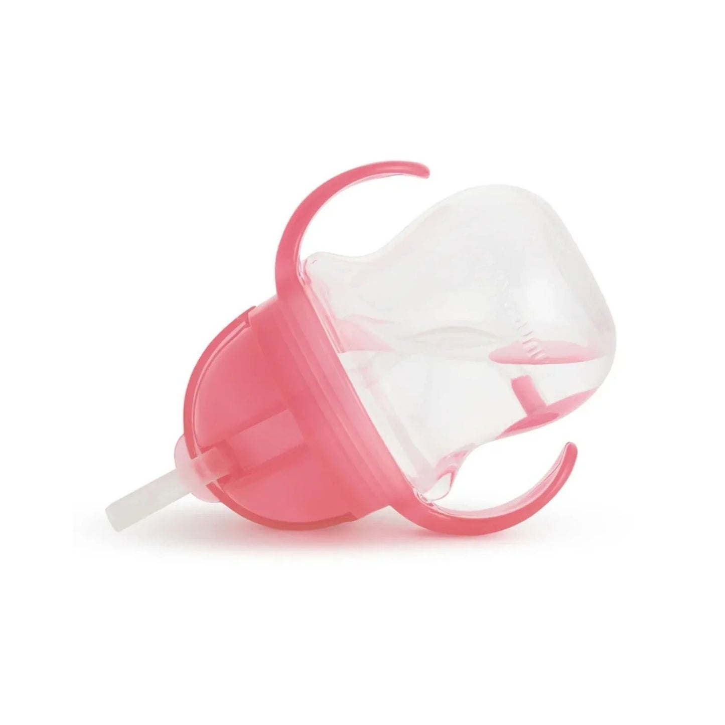 Munchkin Click Lock Tip & Sip Weighted Straw Cup Pink 207ml