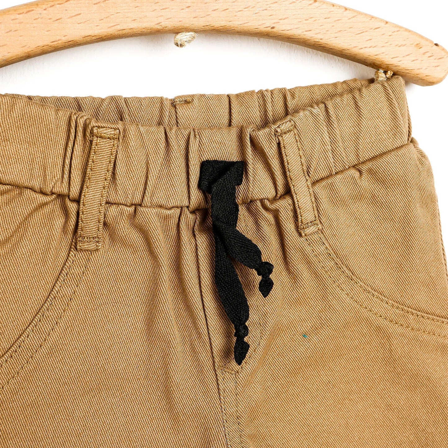 HelloBaby Basic Baby Boy Woven Pants - Mustard