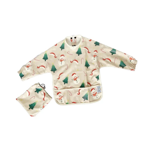 BLW Essentials Waterproof Christmas Long Sleeved Coverall Bib