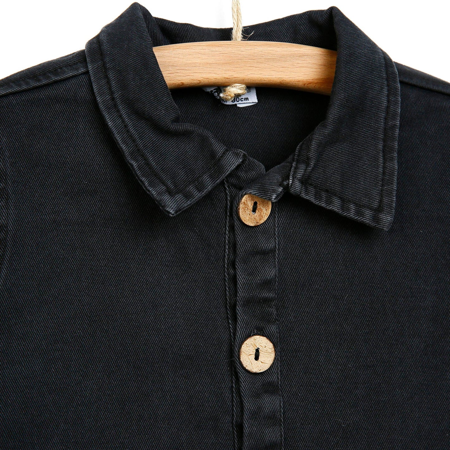 HelloBaby Basic Baby Boy Gabardine Jacket - Anthracite