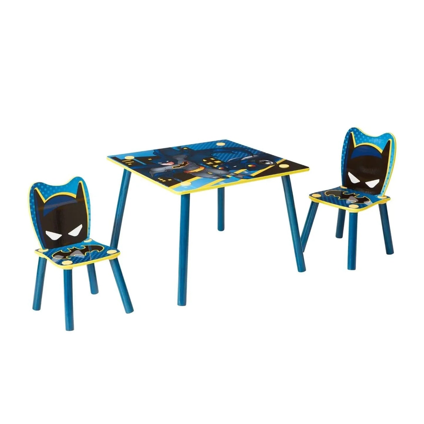 Hello Home Kids Table and 2 Chairs Set - Batman