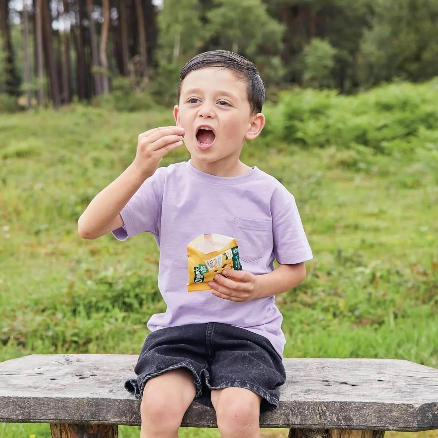 Organix Kids Crazy Choco Orange Mini Flapjack Bites 3+ years 92g (4x23g)