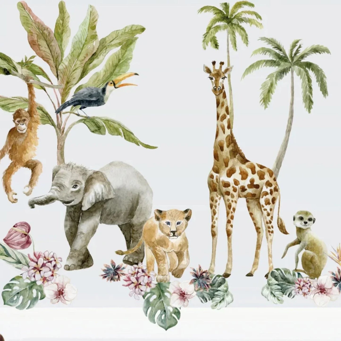 Live Vida Tropical Giraffe Large Wall Stickers