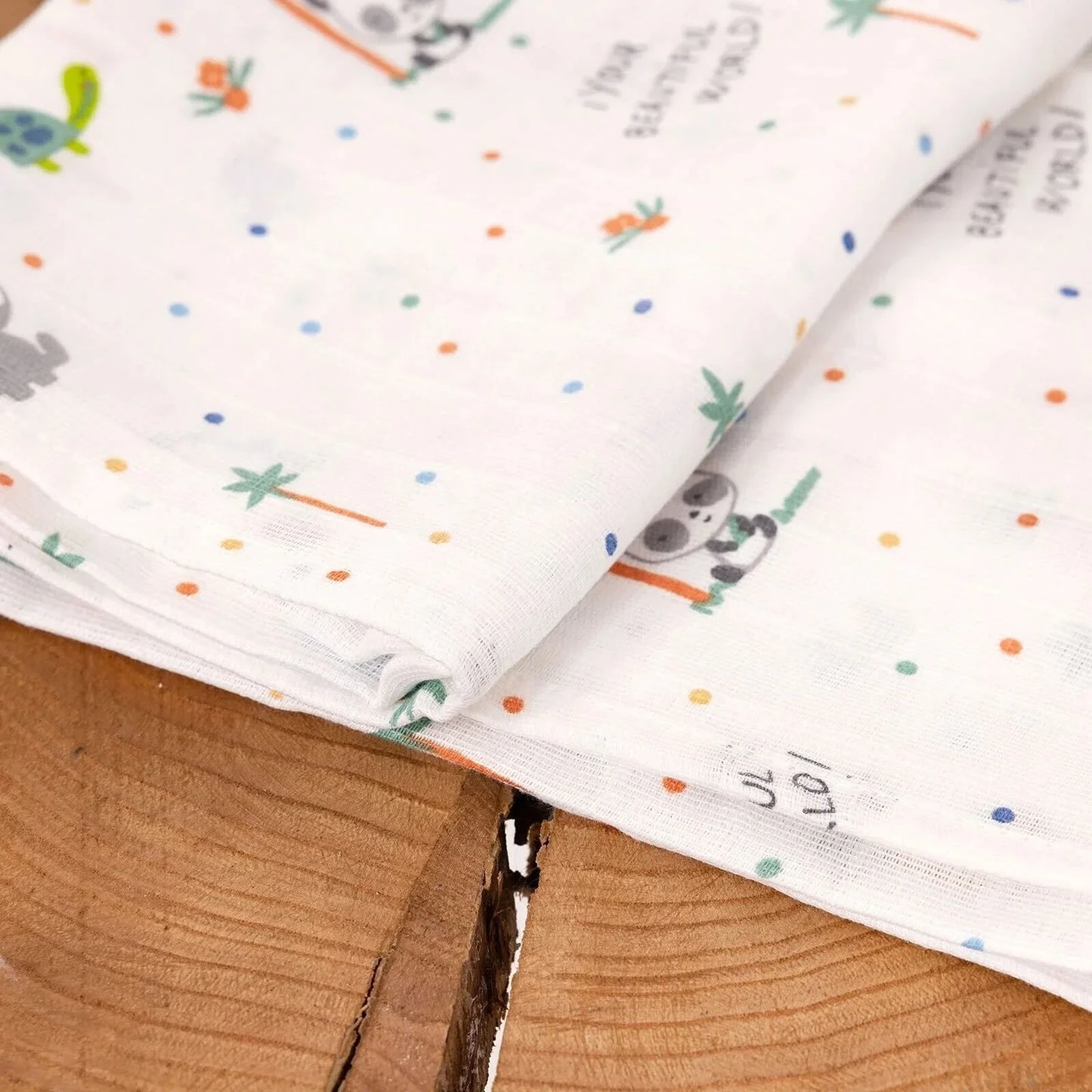 Mollia Girl Muslin Blanket - Printed