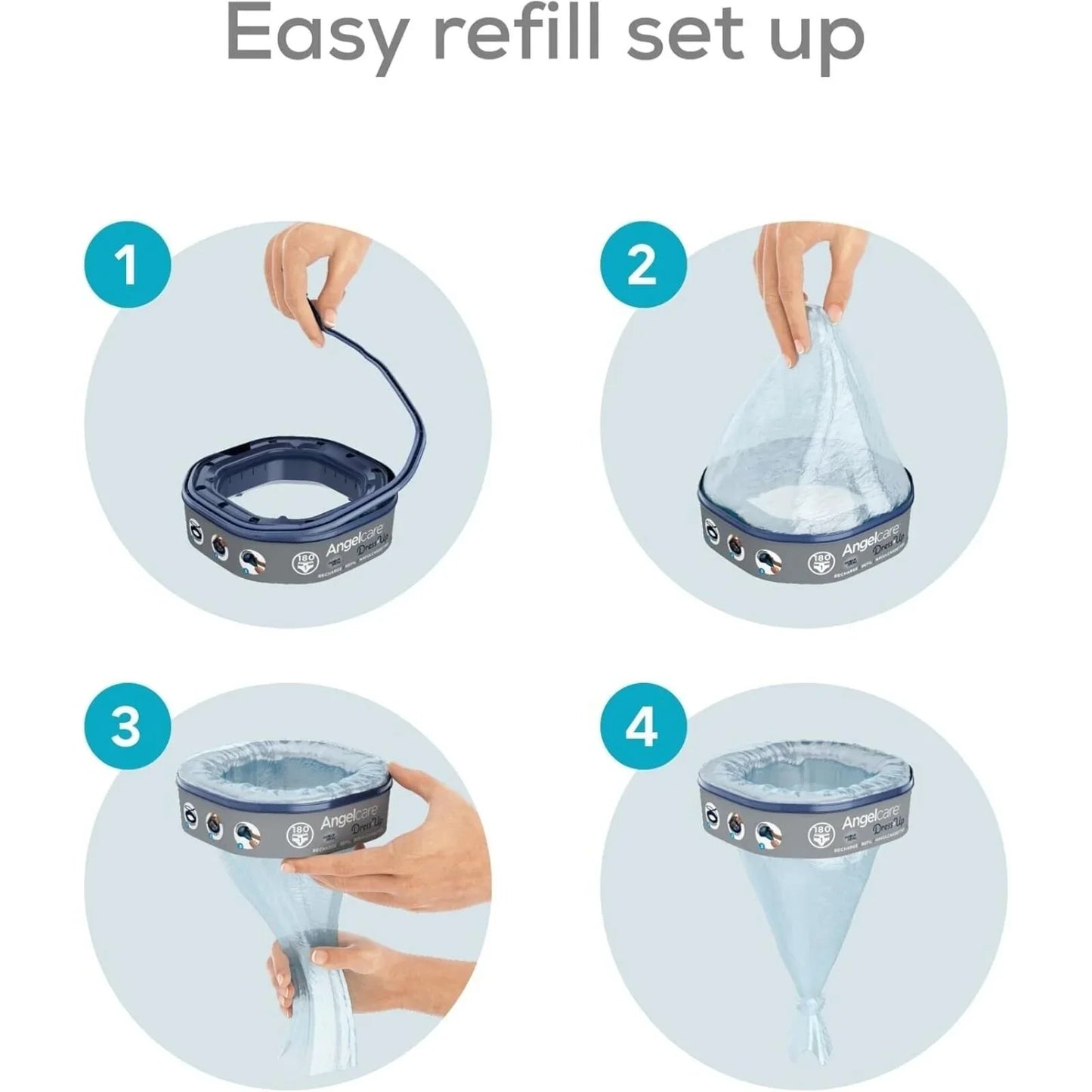 Angelcare Octagonal Classix XL Refill 6 pcs