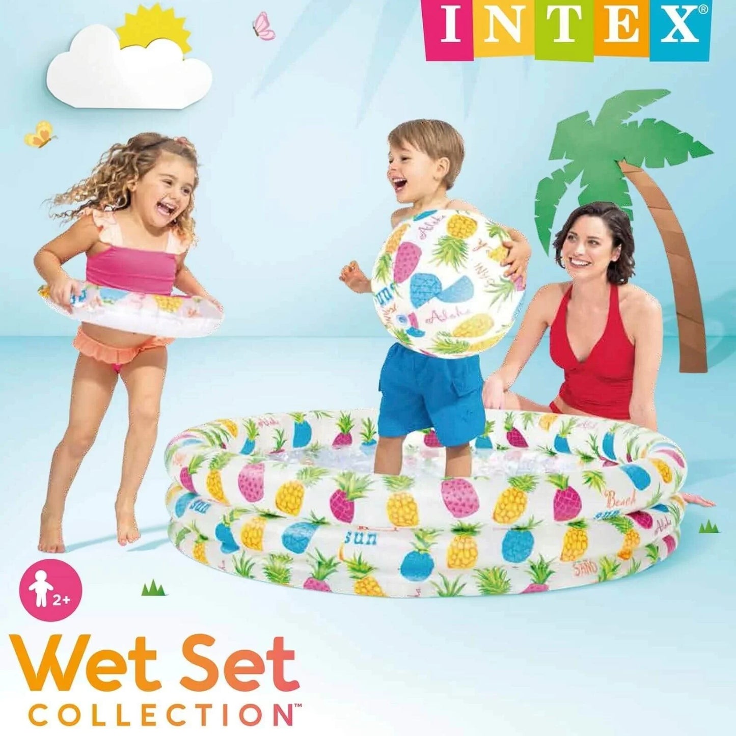 INTEX 52" Pineapple Play Set