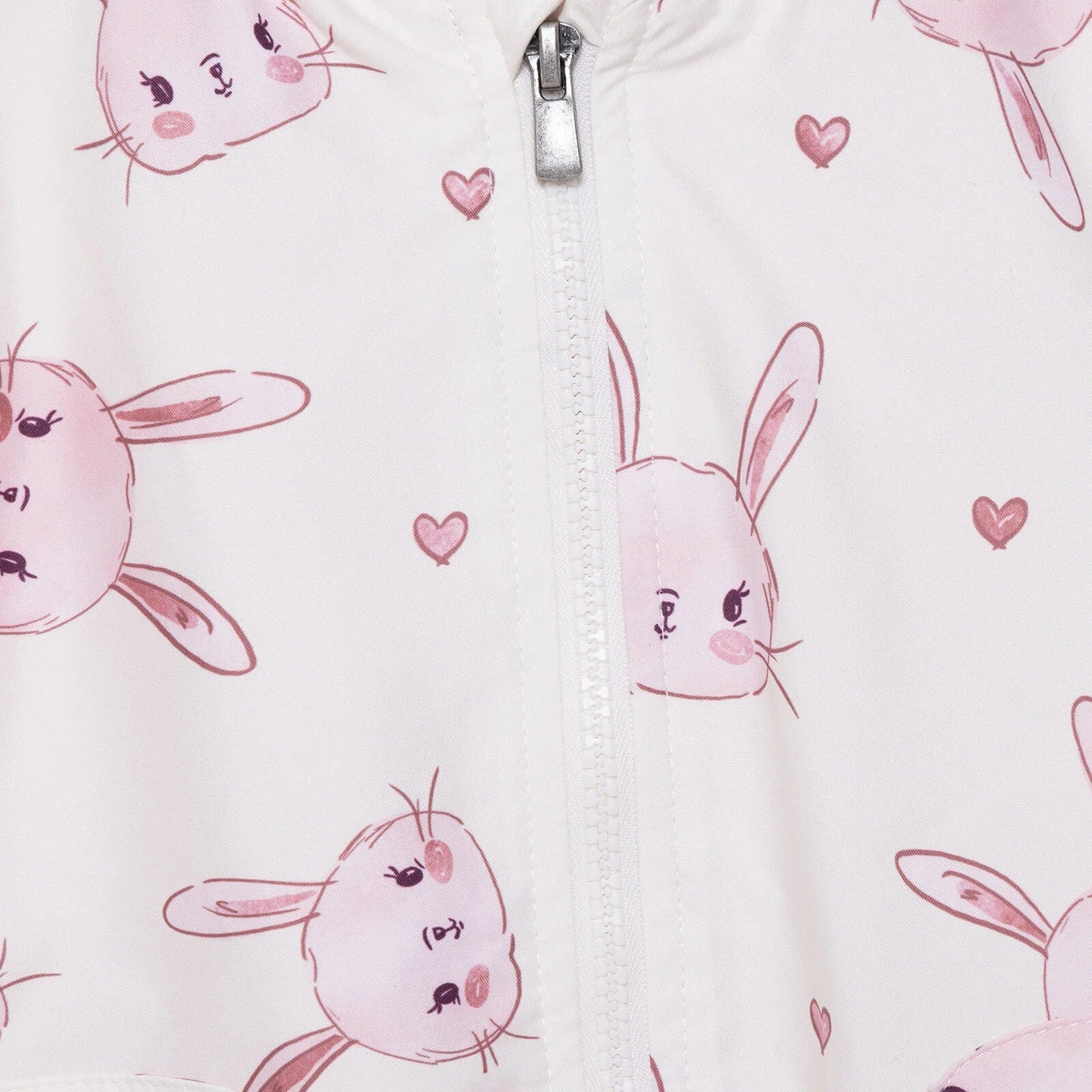 Midimod Girl Raincoat - Ecru