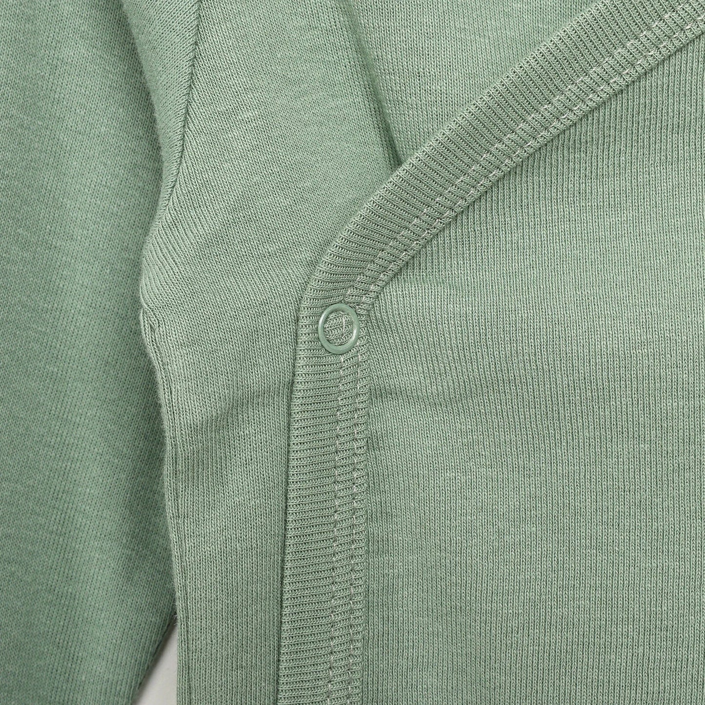 Motherlove Newborn Organic Sleeve Bodysuit - Dark Green