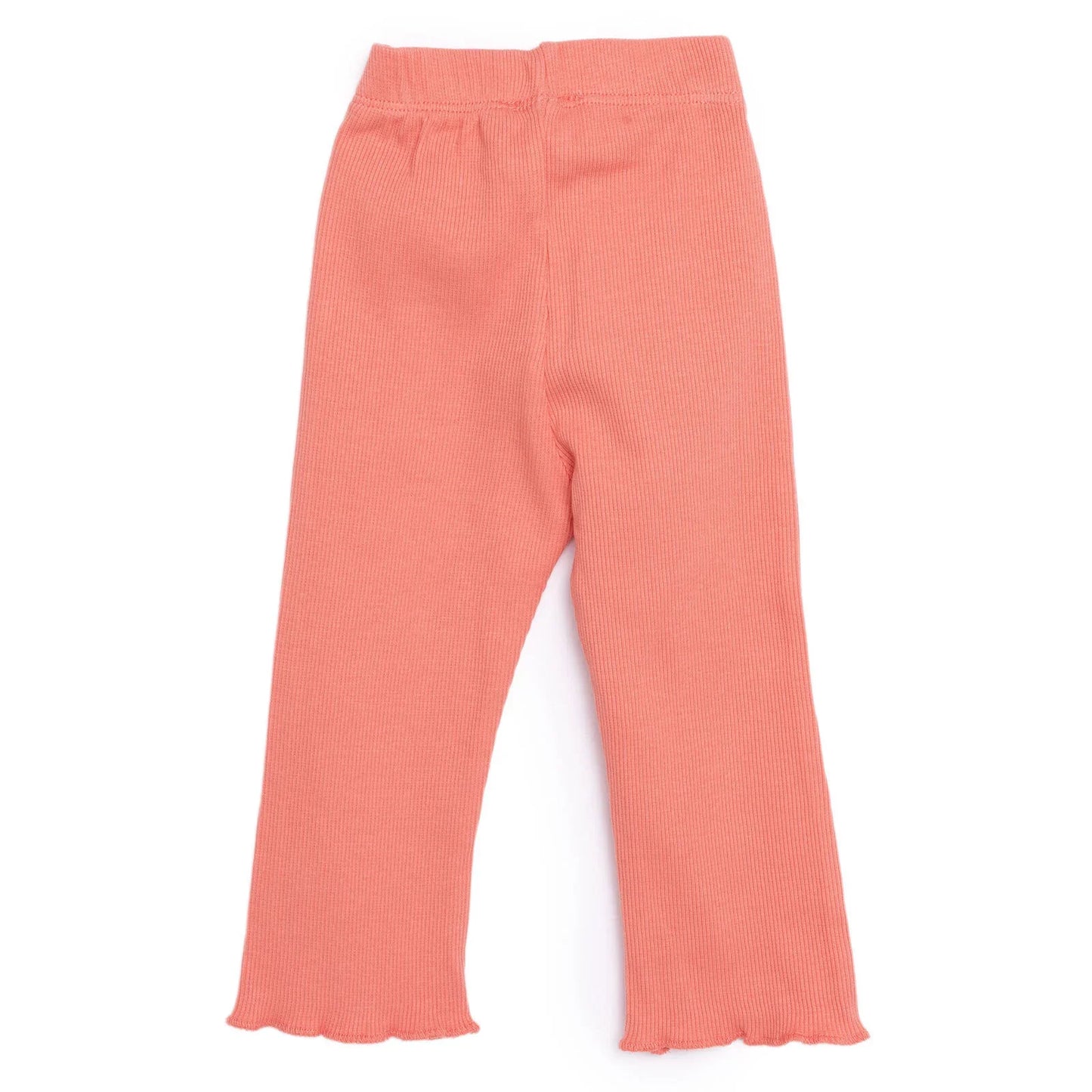 HelloBaby Basic Flare Camisole Leggings - Coral