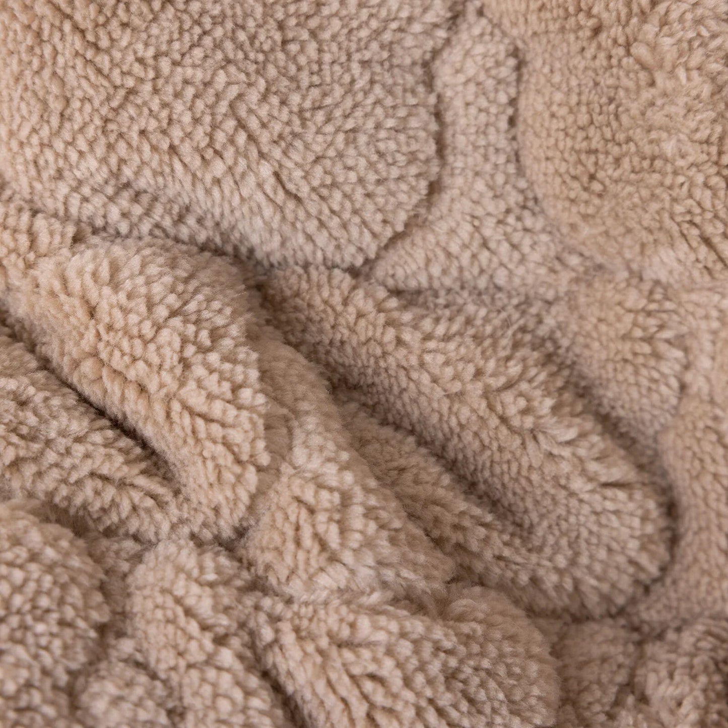 Midimod Newborn Welsoft Footless Jumpsuit - Beige