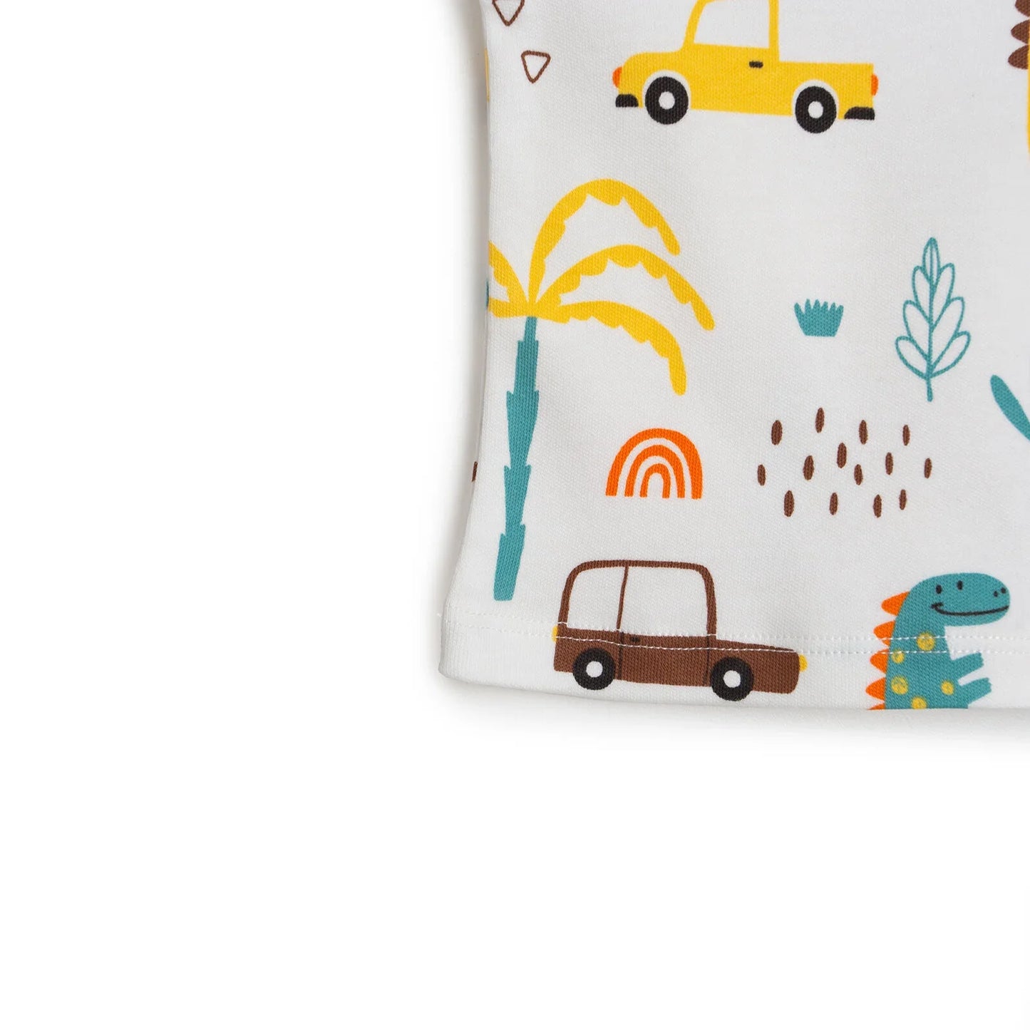 HelloBaby Newborn Baby Boy T-shirt - Footless Bottom - Green