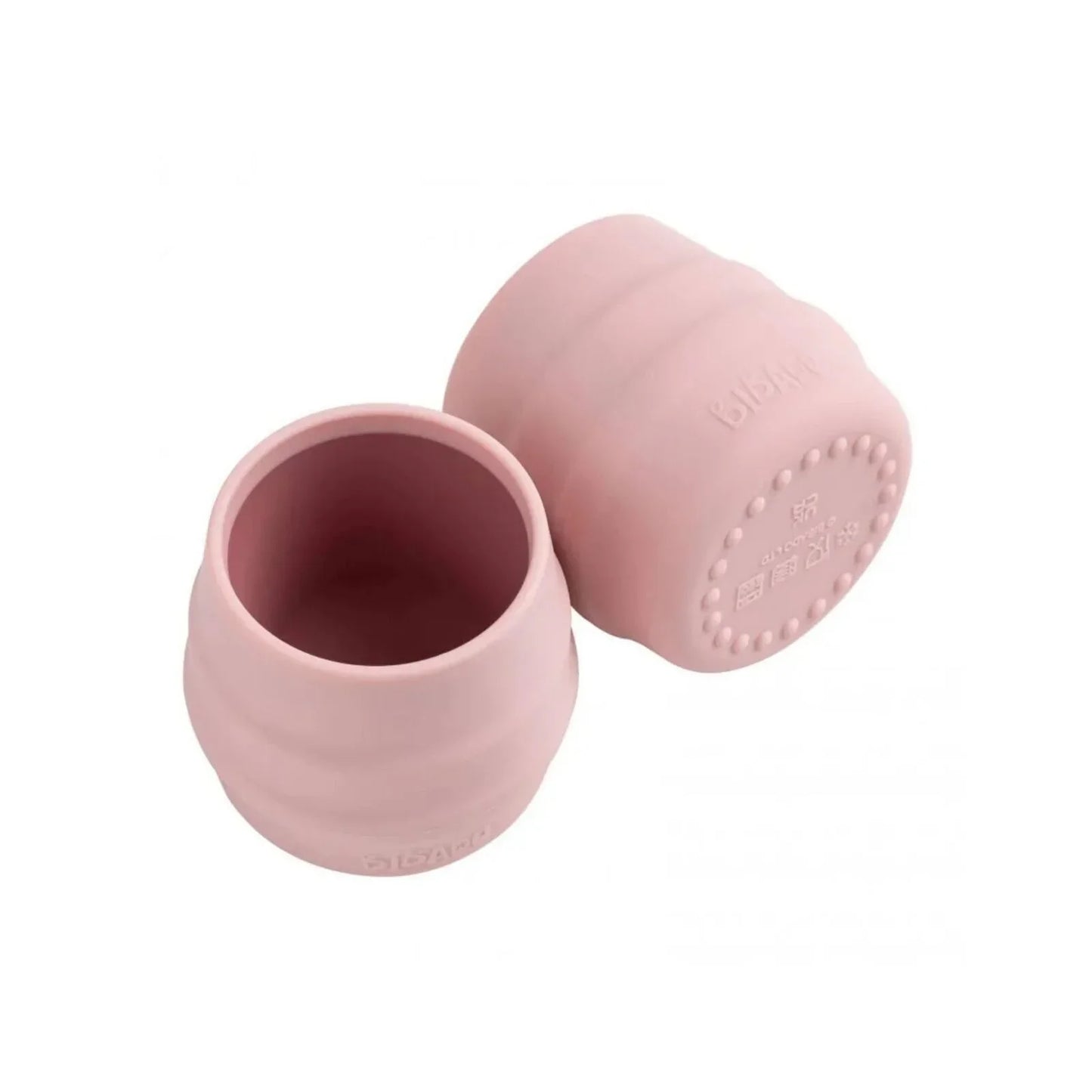 Bibado Sippit Silicone Open Training Cup 6+ months Pack of 2 - Blush