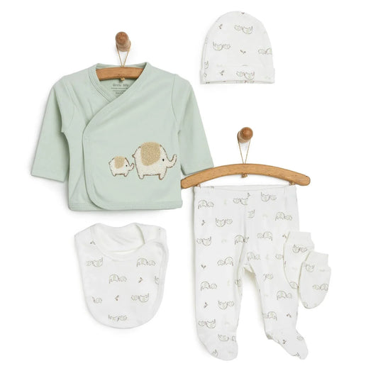 Little Life Baby Boy Newborn Starter Set 5 pcs - Multicolour