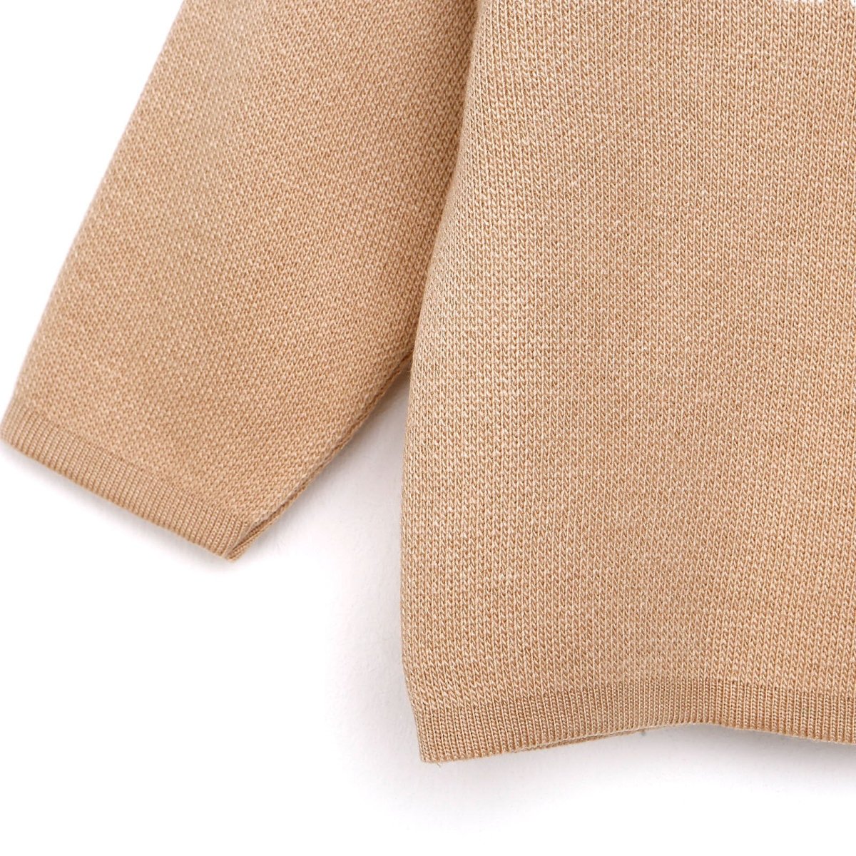 HelloBaby Newborn Rainbow Knit Sweatshirt Starter Set - Beige