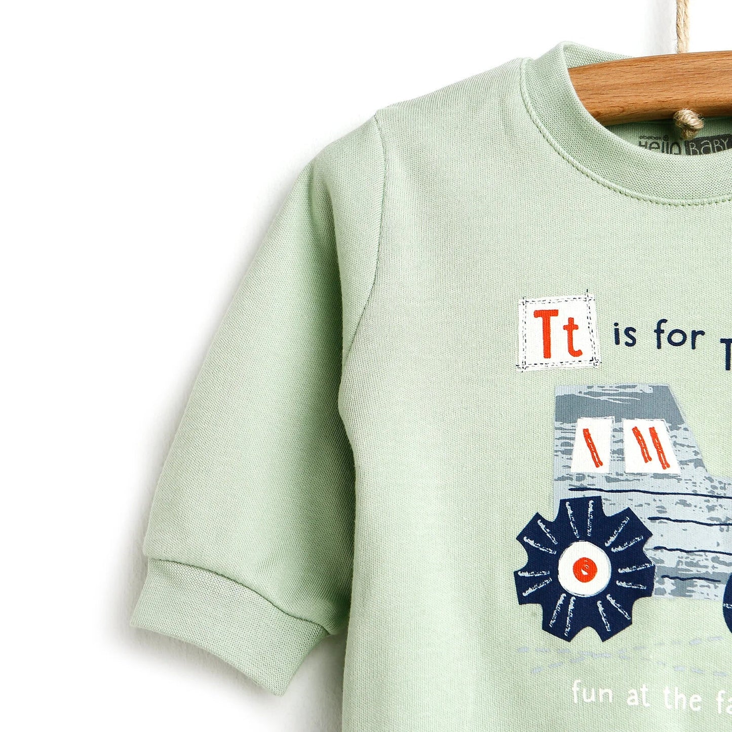 HelloBaby Basic Baby Boy Tracksuit - Green