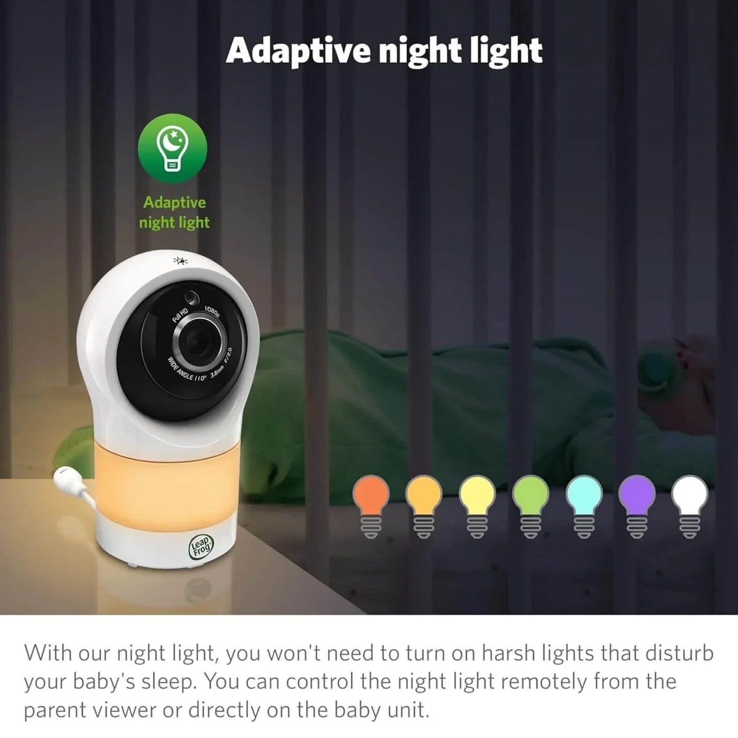 LeapFrog WiFi Standalone Video Baby Monitor