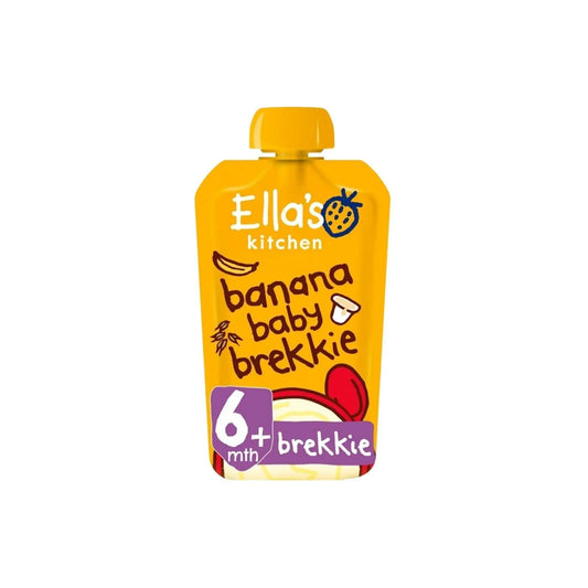 Ella's Kitchen Organic Banana Baby Brekkie Baby Food Breakfast Pouch 6+ months 100g