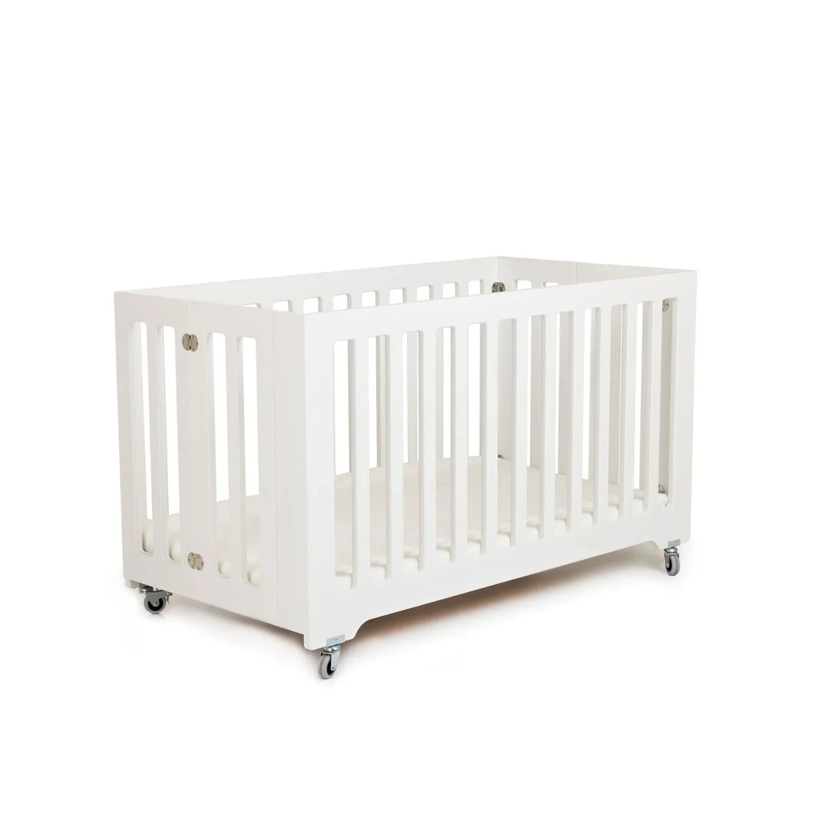 Caploonba Folding MDF Crib 60x120cm - White