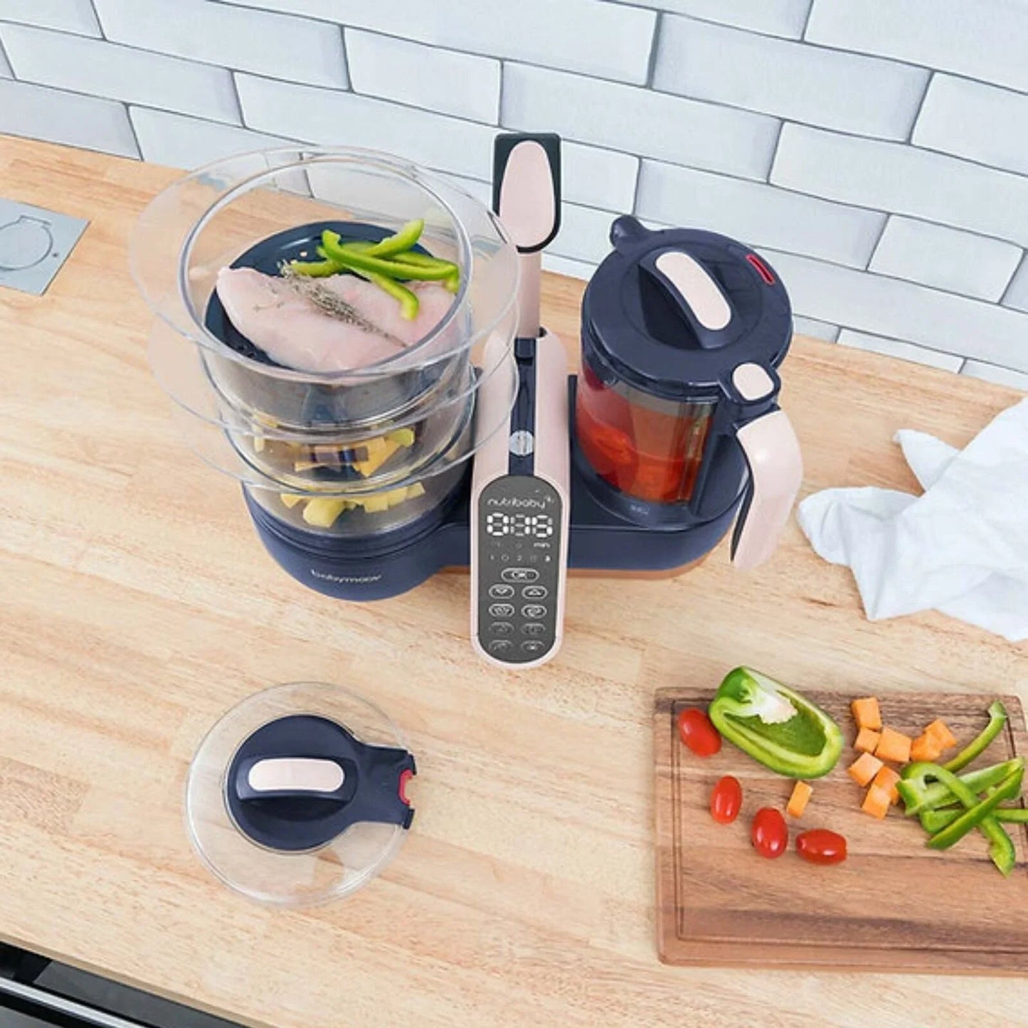 Babymoov Nutribaby Plus XL 5-in-1 Food Prep Machine