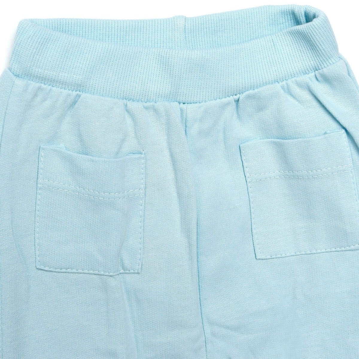 Tuffy Sweatshirt- Footless Bottom Bear - Light Blue