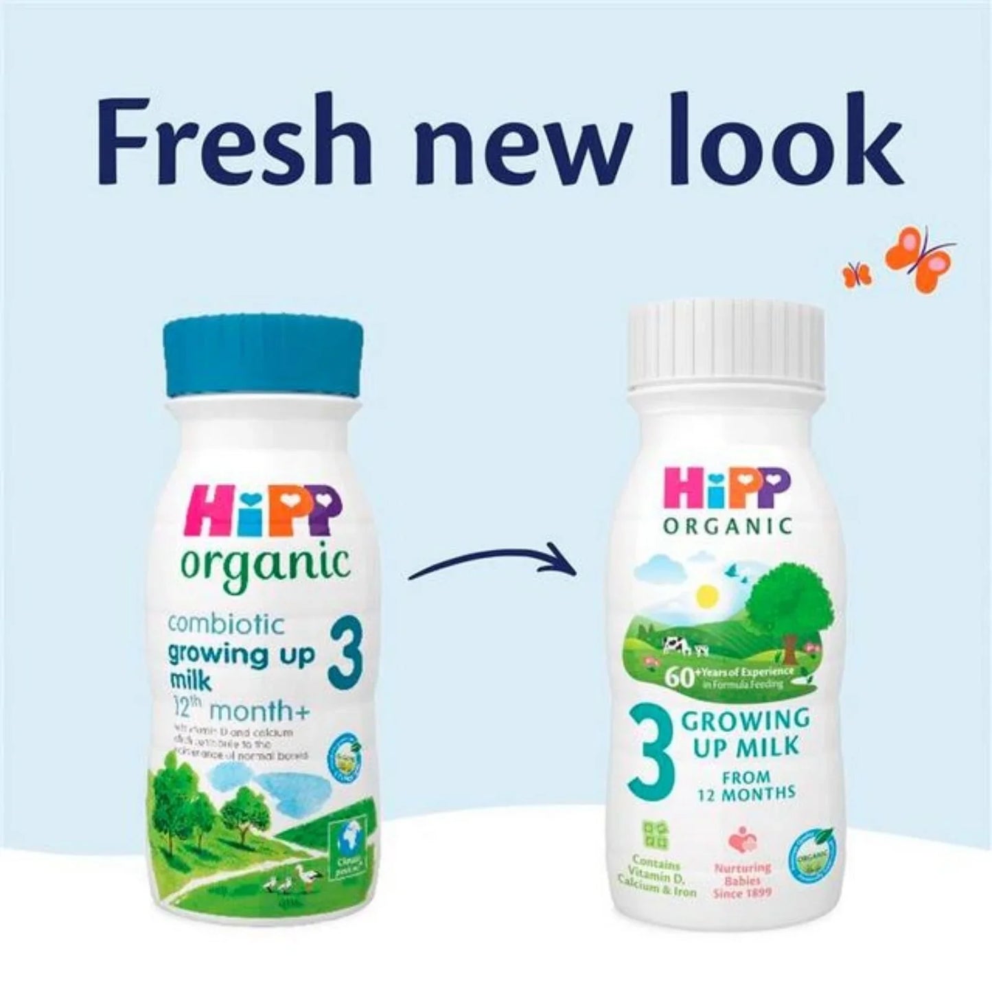 HiPP Organic 3 Growing Up Ready to Feed Liquid Milk 12+ months 200ml