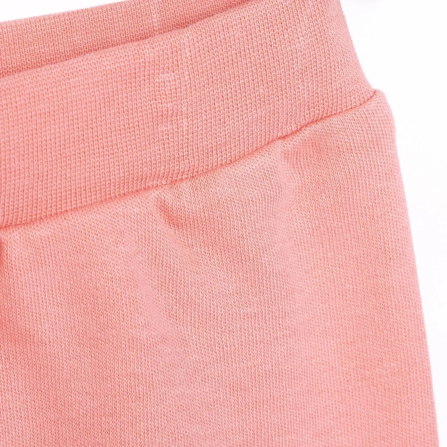 HelloBaby Baby Girl Basic Ice Cream Printed Footless Bottom 2 pcs - Pink