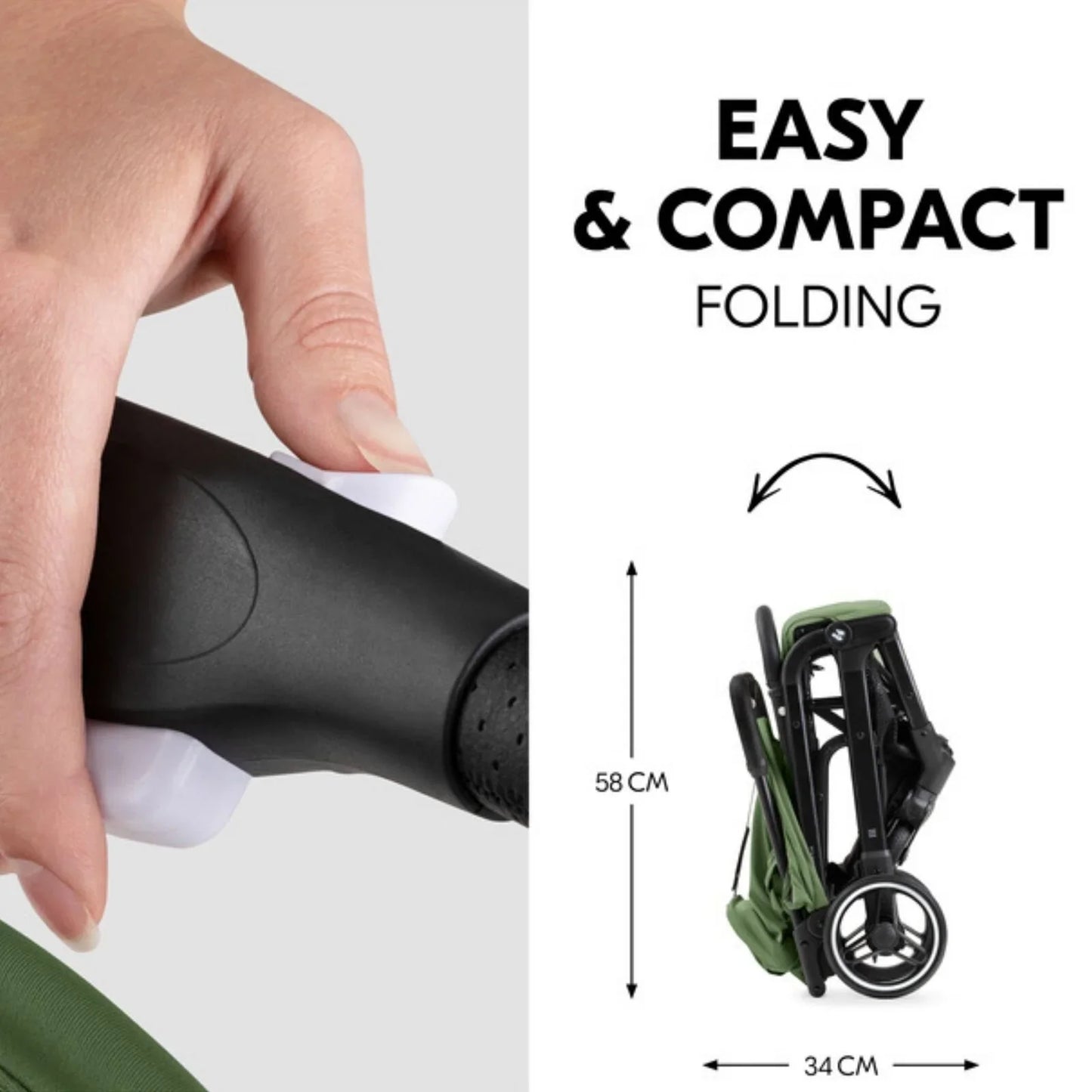 Hauck Travel N Care Plus Stroller - Green