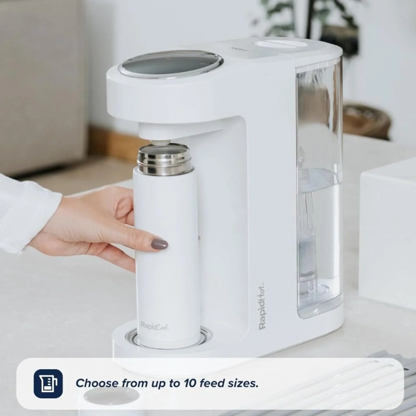 Nuby RapidHot Formula Preparation Machine - White