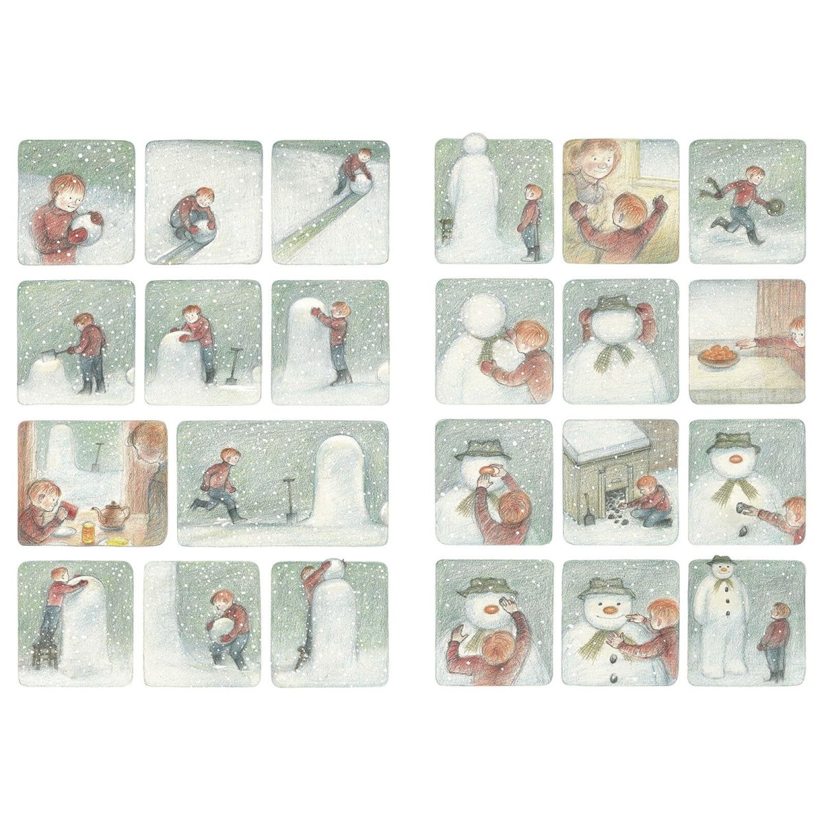 The Snowman Board Book