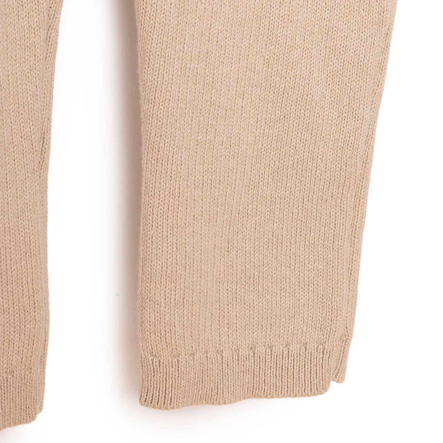 HelloBaby Newborn Girl Knit Jumpsuit - Ecru