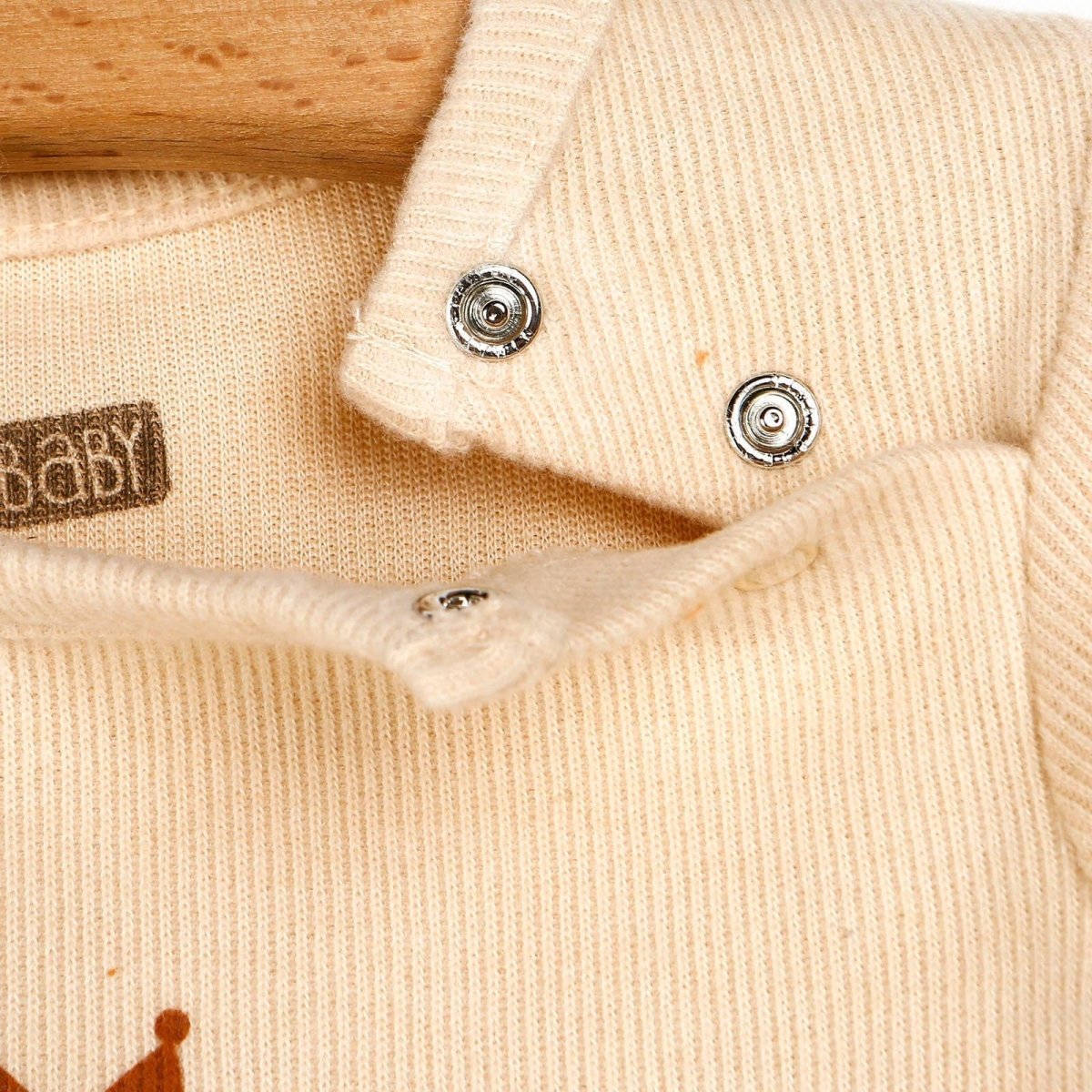 HelloBaby Sweatshirt-Vest-Bottom - Brown