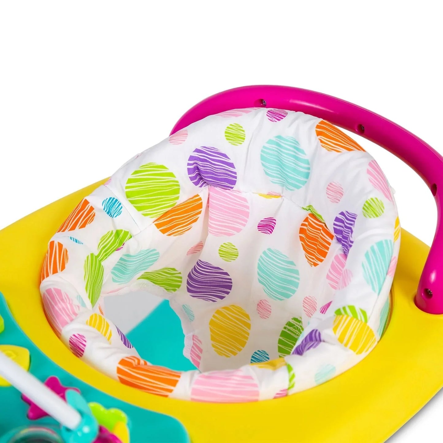 Red Kite Baby Go Round Kiddo Walker & Push Along Combined - Pink