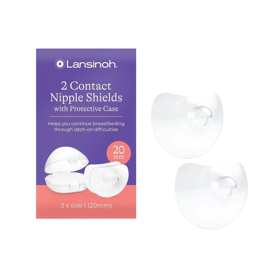 Lansinoh Contact Nipple Shields 20 mm Pack of 2
