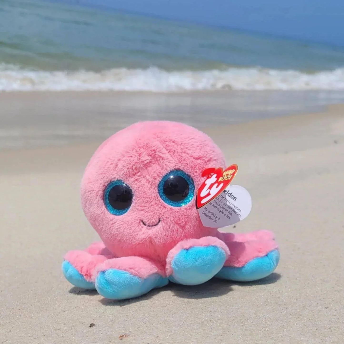 Ty Beanie Boo Octopus Sheldon