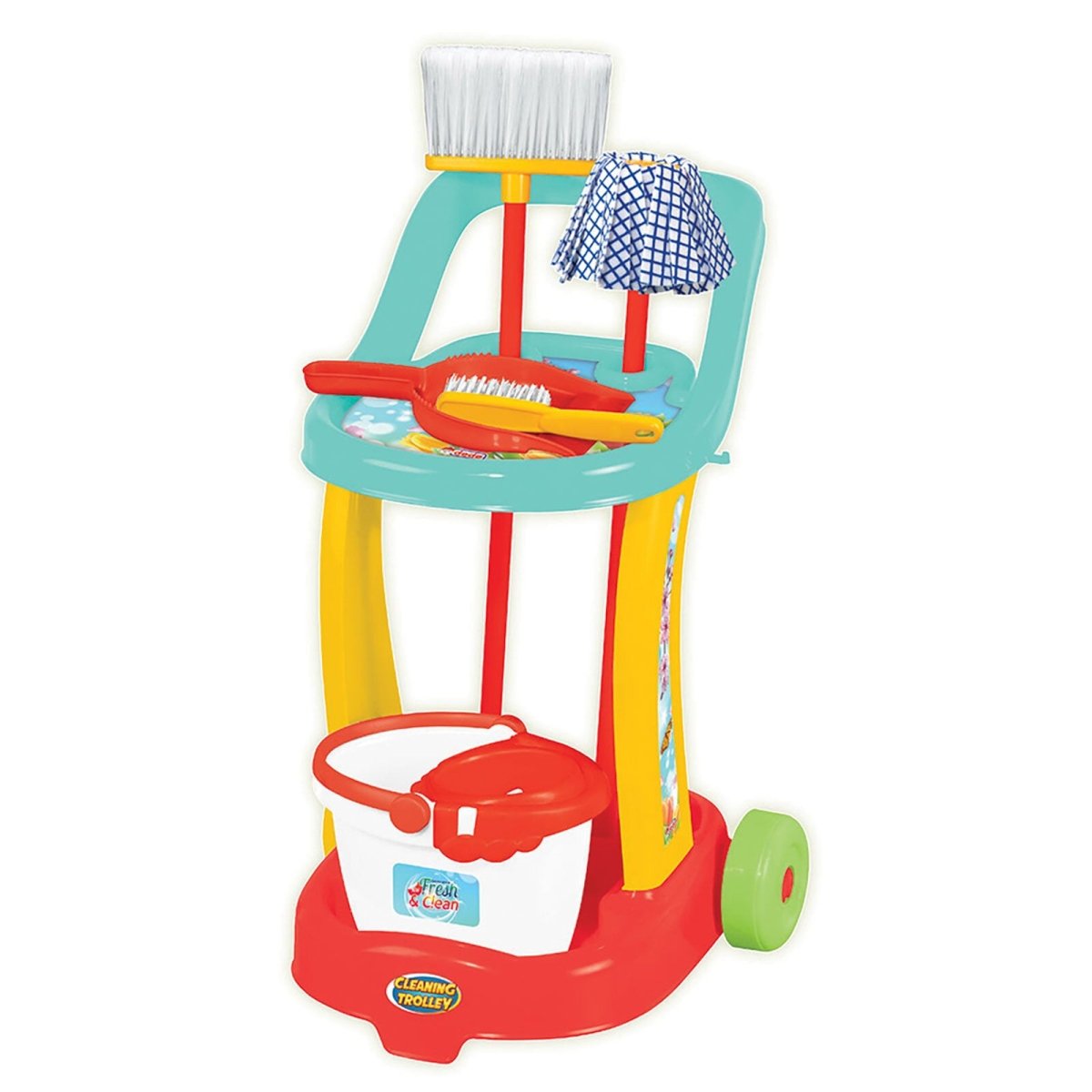 Dede Cleaning Trolley 9 pcs