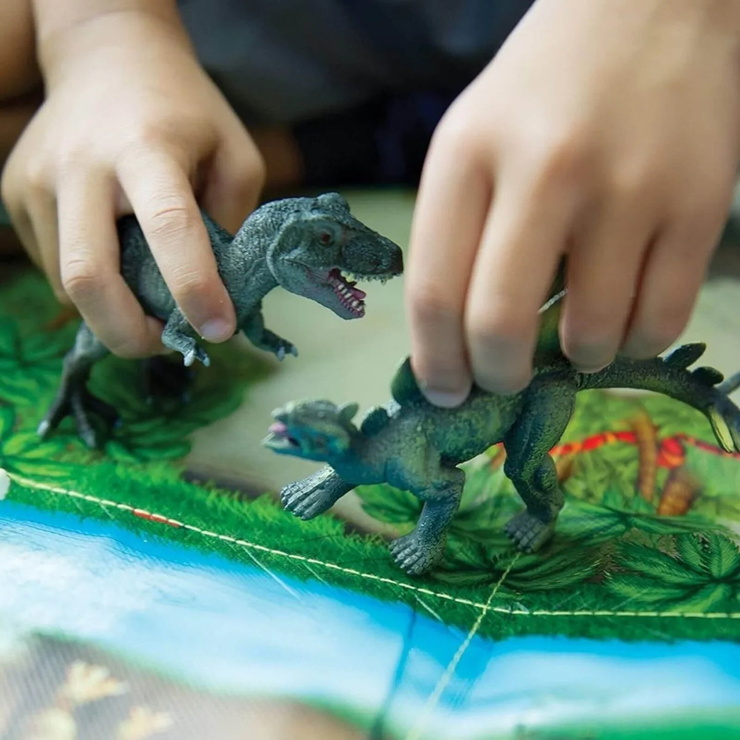 Peterkin Dinosaur ZipBin & Playmat Plus 2 pcs