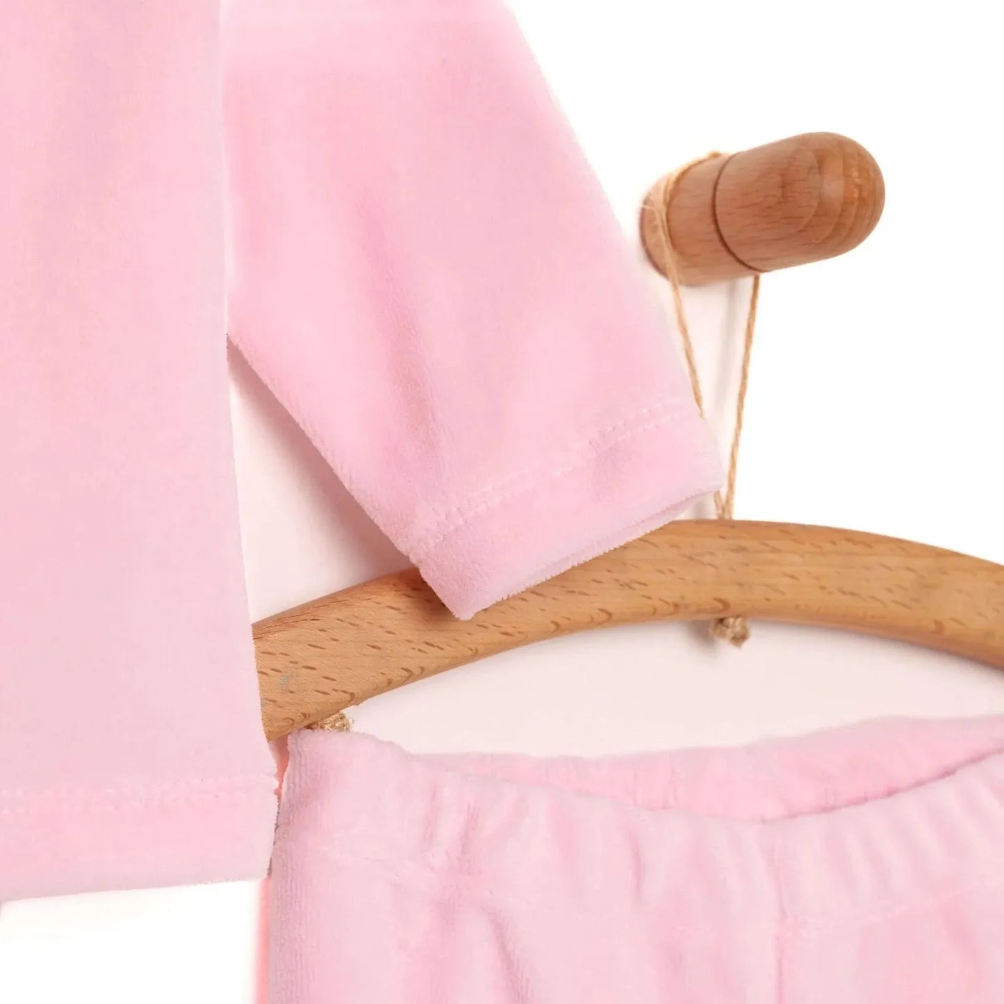 HelloBaby Cardigan - Footed Bottom - Pink