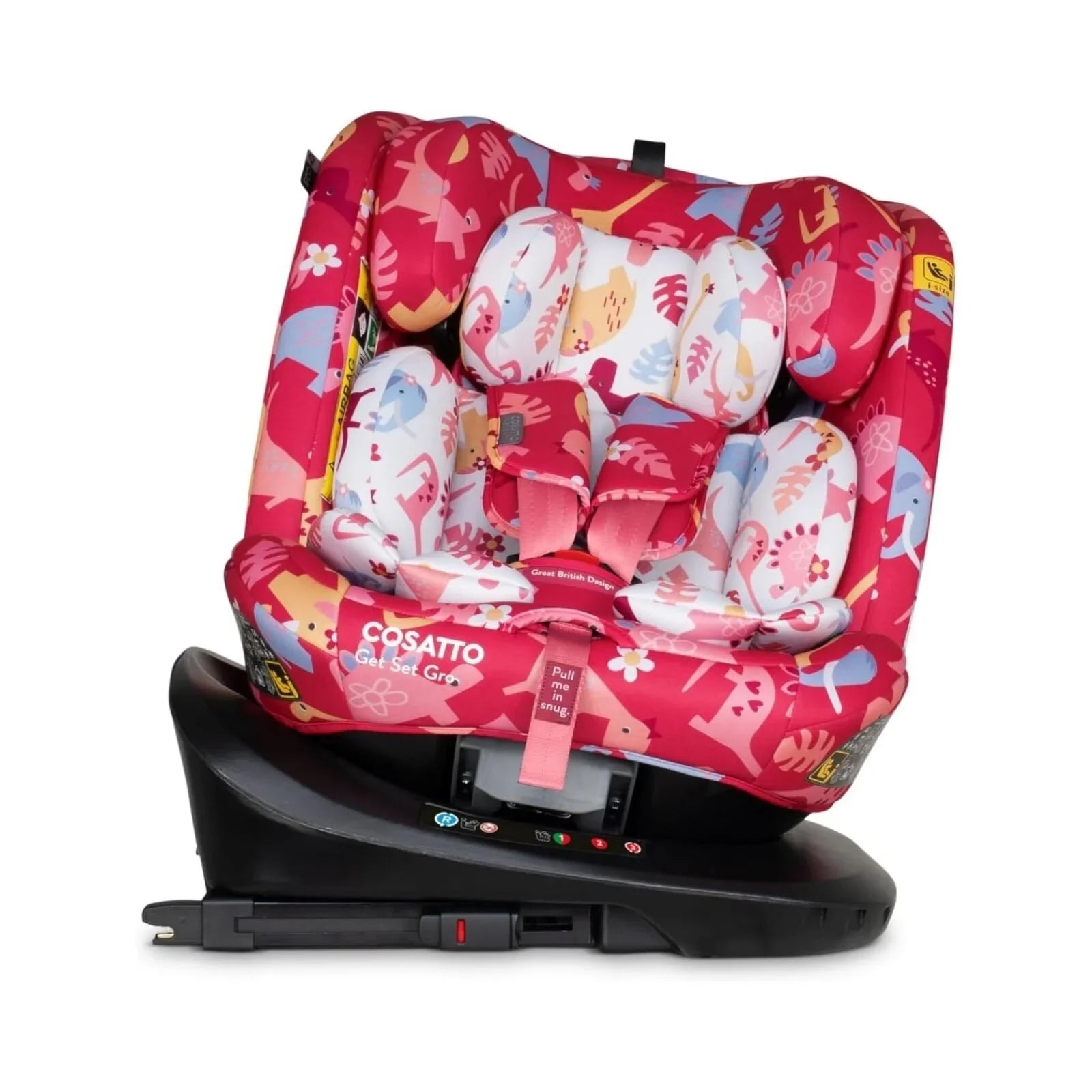 Cosatto Get Set Gro i-Size 360 Car Seat - Dino Delite