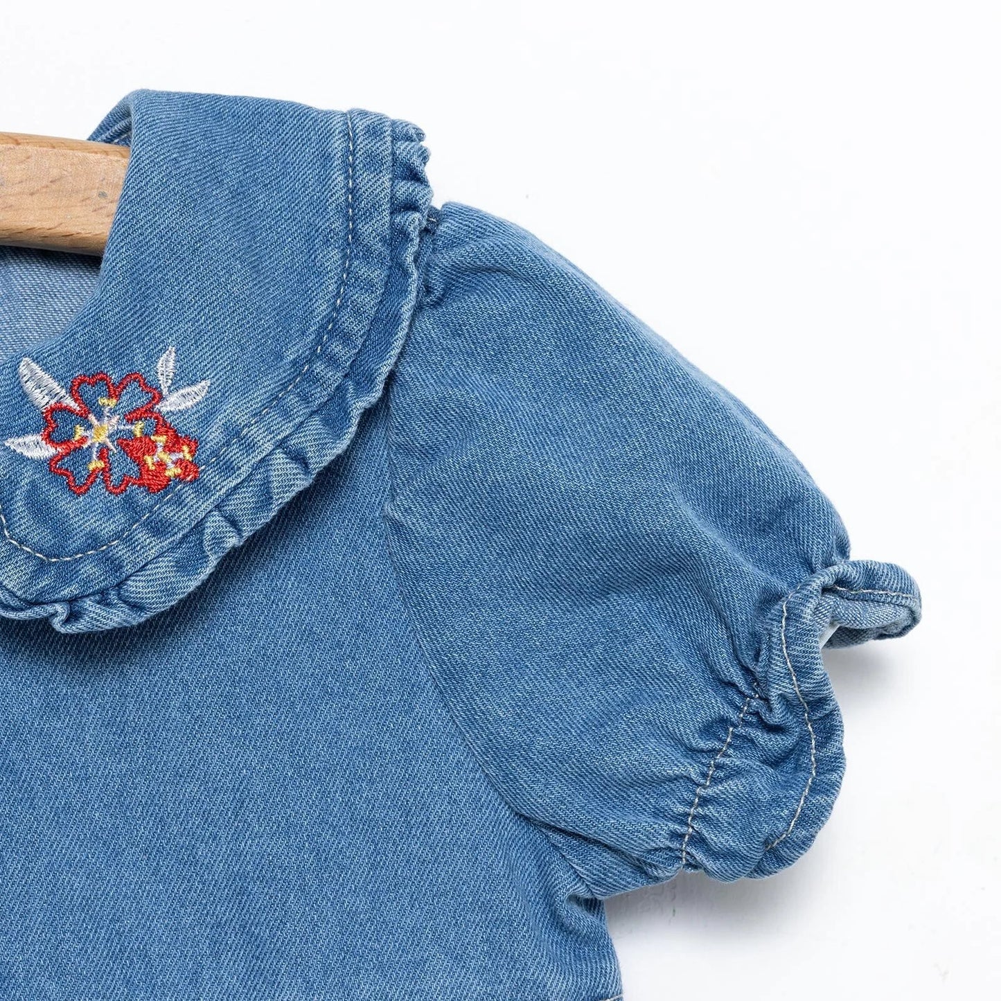 HelloBaby Spring Memories Girl Dress - Indigo