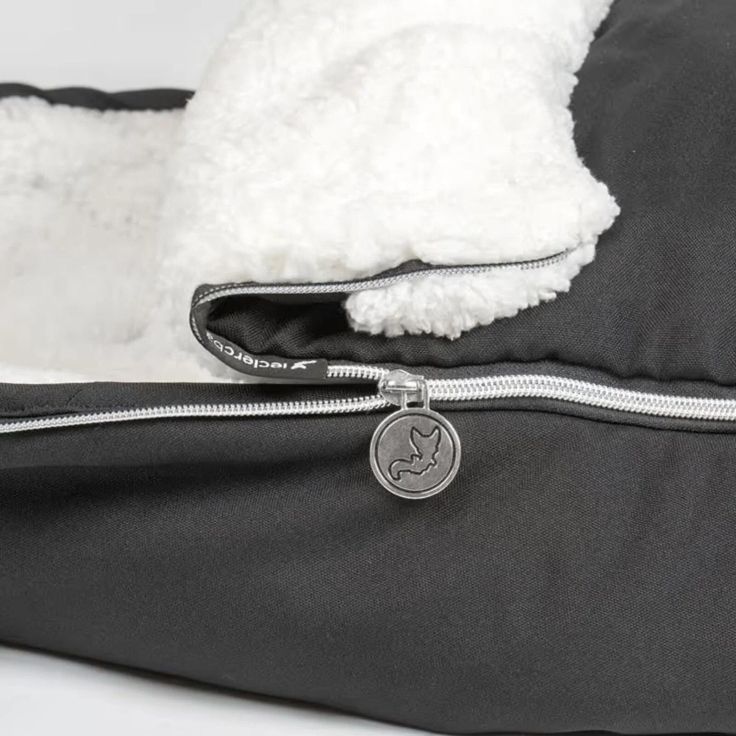 Leclerc Baby Influencer Air Footmuff Teddy - Piano Black