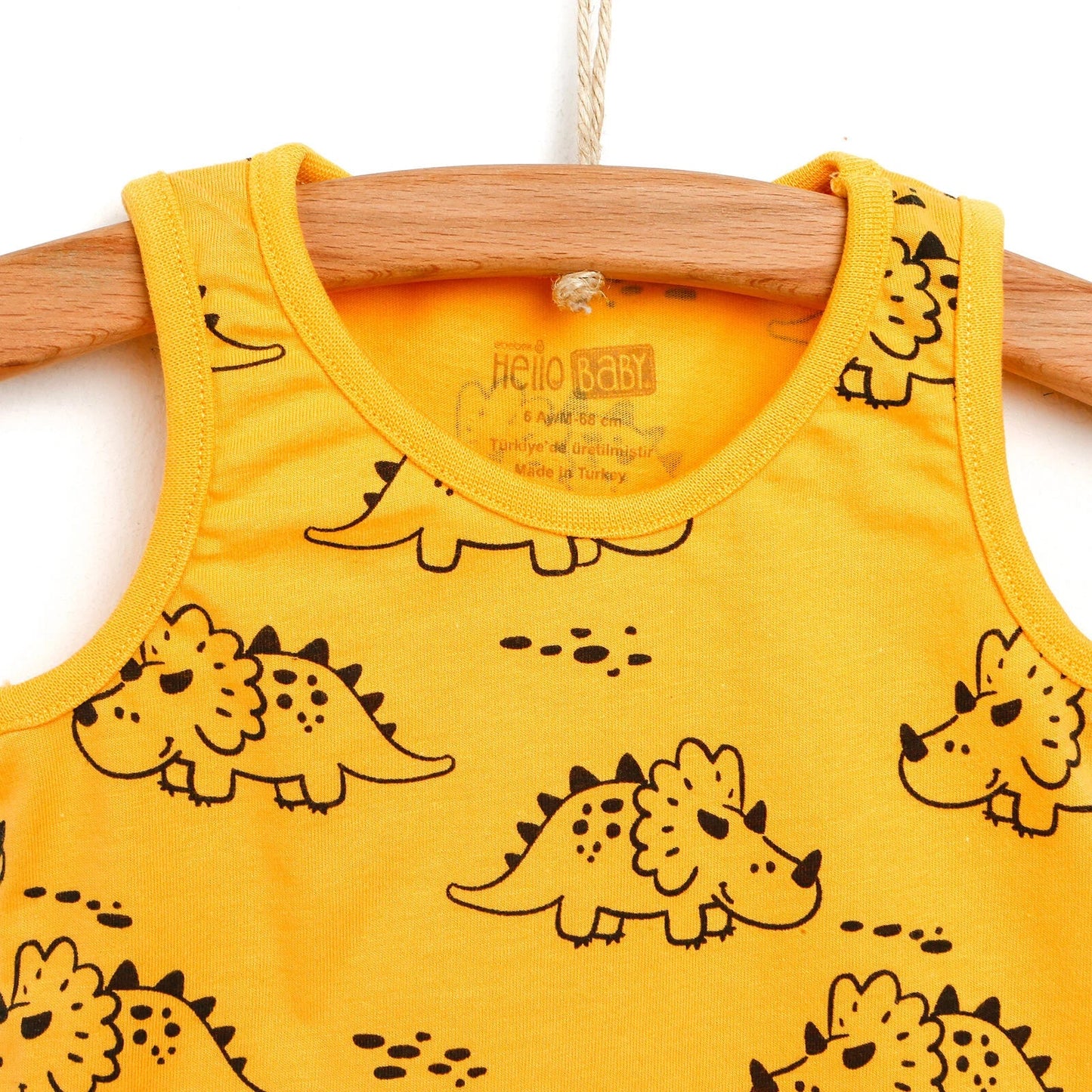 HelloBaby Basic Baby Boy Tank Top - Yellow