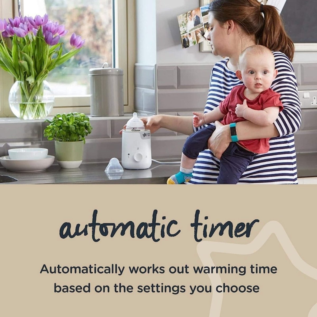 Tommee Tippee Easi-Warm Electric Bottle and Food Warmer