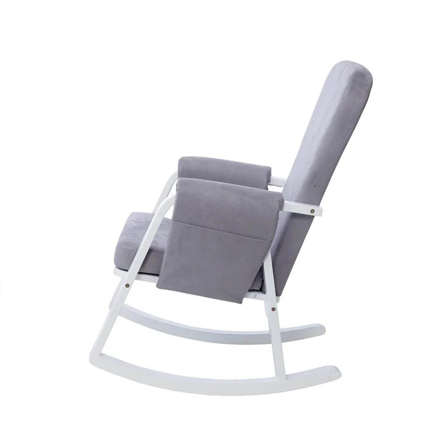 Ickle Bubba Dursley Rocking Chair - Pearl Grey