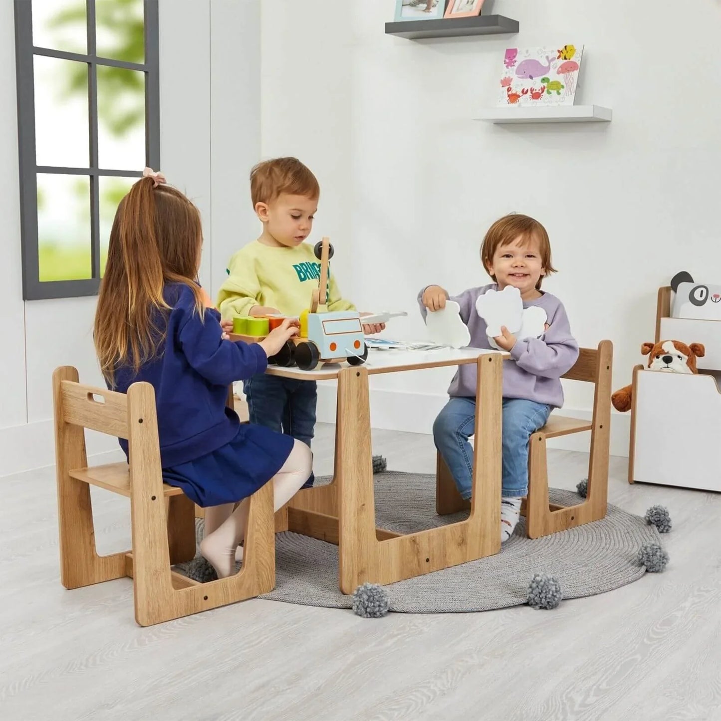 Minera Crane Table and Chair Set