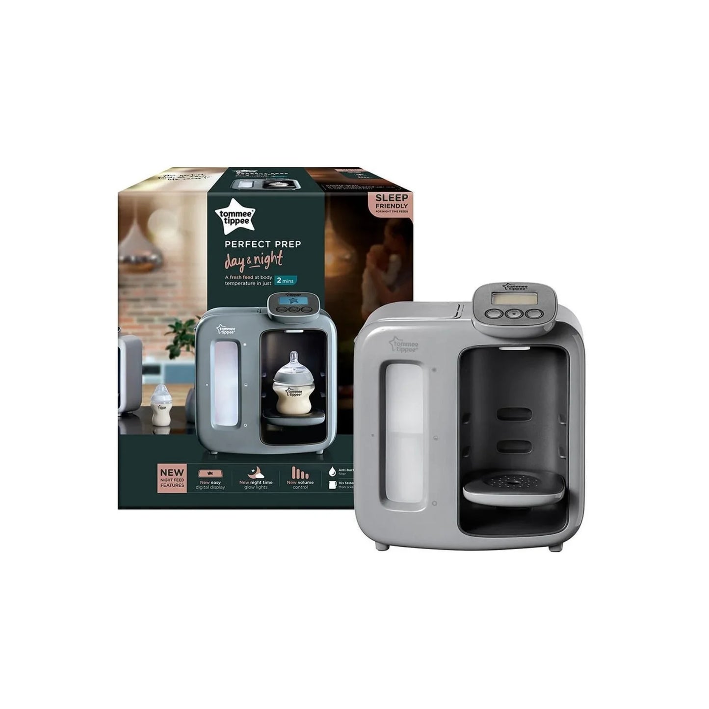 Tommee Tippee Perfect Prep Day & Night - Grey