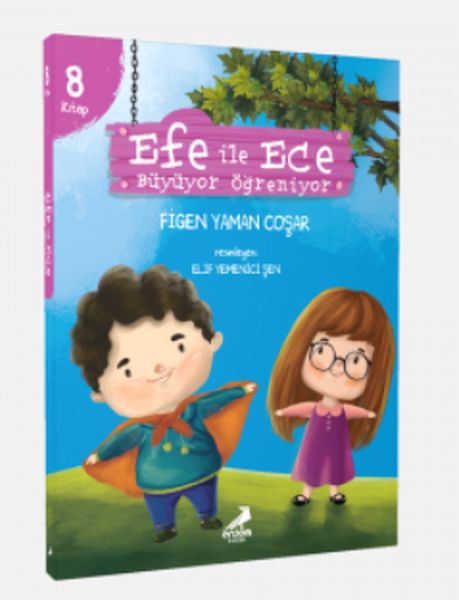 Efe ile Ece Büyüyor Öğreniyor (8 Kitap)