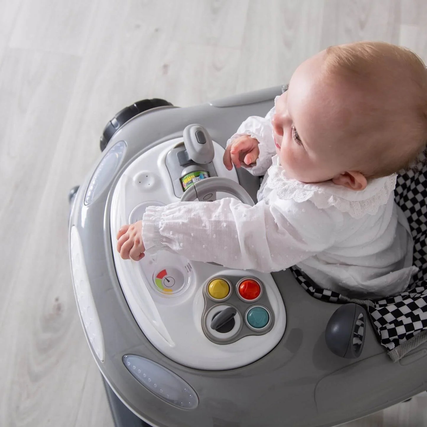 Red Kite Baby Go Round Race Sporty Car Electronic Walkers - Grey